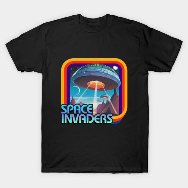 80s retro videogame T-Shirt by Trazzo